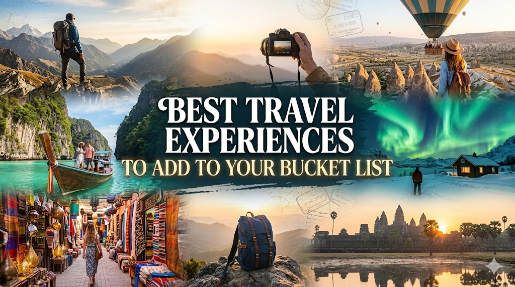 Best Travel Experiences to Add to Your Bucket List (Complete Guide 2026)