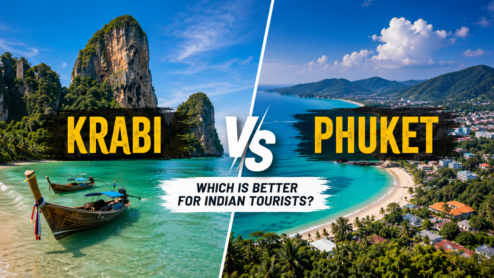 Krabi vs Phuket: Which Is Better for Indian Travellers in 2026?