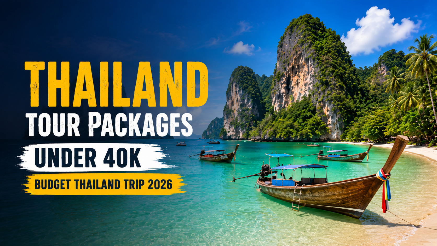 Thailand Tour Packages Under 40K – Budget Thailand Trip 2026