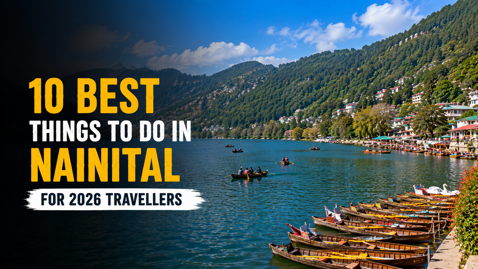 10 Popular Things to Do in Nainital for an Amazing 2026 Trip