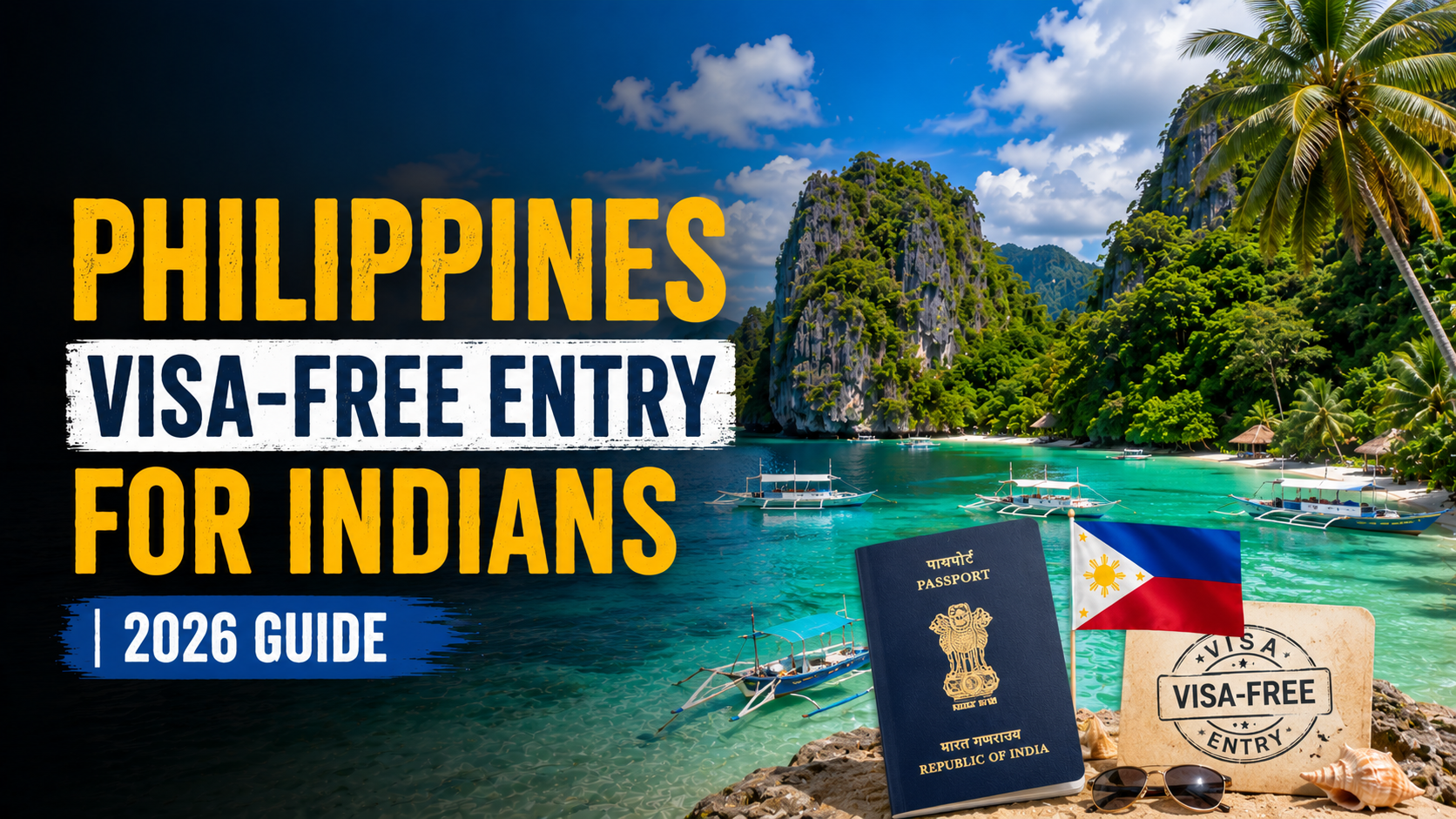 Philippines Visa-Free Entry for Indians | 2026 Guide