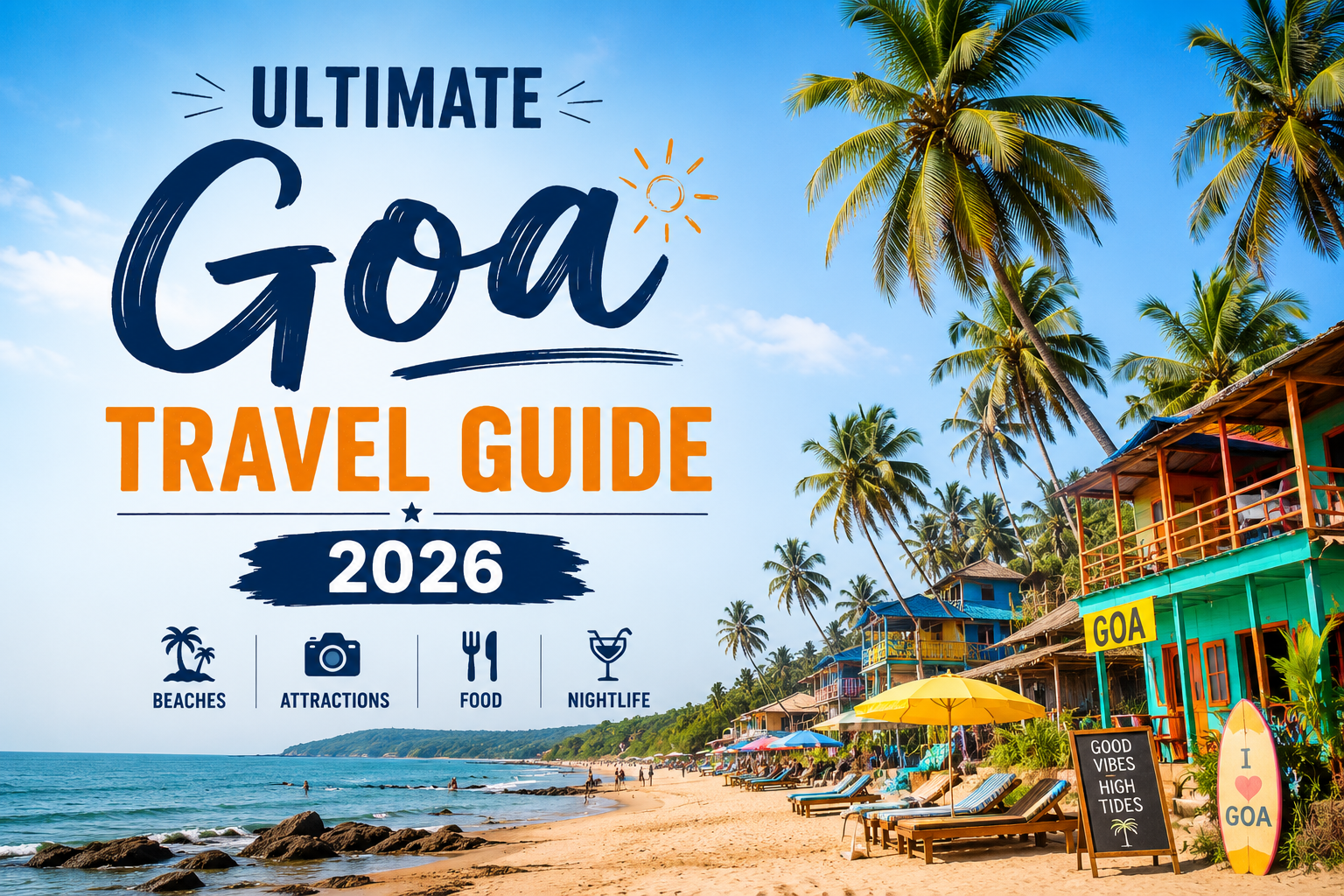 Ultimate Goa Travel Guide 2026 | Best Places to Visit, Beaches, Food & Things to Do